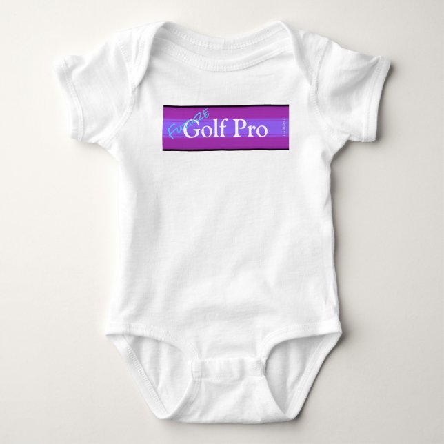 Body Para Bebê HAMbyWG - Camisola - Futuro Golf Pro (Frente)