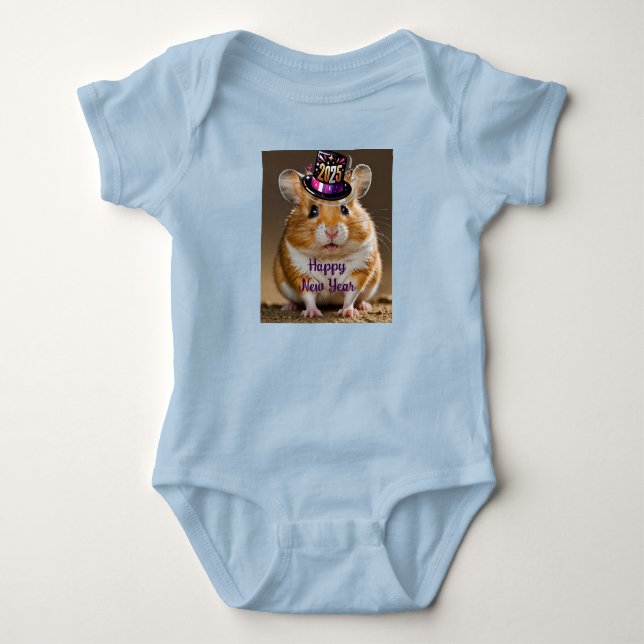 Body Para Bebê Hammie New Year Bodycase (Frente)