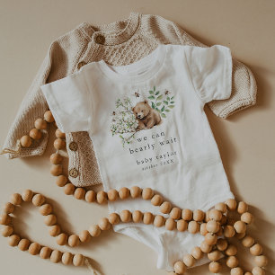 Body Para Bebê HANNAH, podemos esperar o anúncio de gravidez