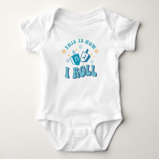 Body Para Bebê Hanukkah baby Bodyfato