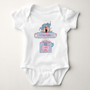 Body Para Bebê Hanukkah Baby TUTU Rosa/Azul "Dreidel in Box" Bebê