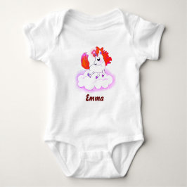 Body Para Bebê Happiness cute magic unicorn