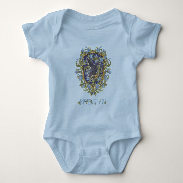 Body Para Bebê HARRY POTTER™ | Brasão da CORVINAL™ (Frente)