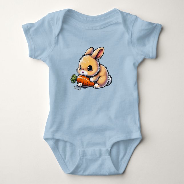 Body Para Bebê Häschen  (Frente)