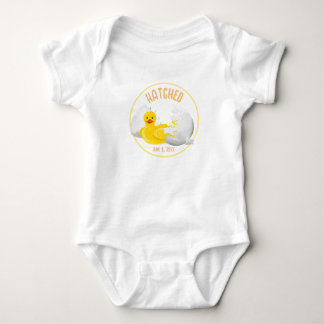 Body Para Bebê Hatched Baby Birthday