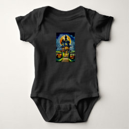 Body Para Bebê Haunted Hollow & Moon