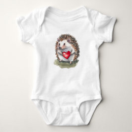 Body Para Bebê Hearty Hedgehog