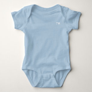 Body Para Bebê Hebraico Aleph Tav White