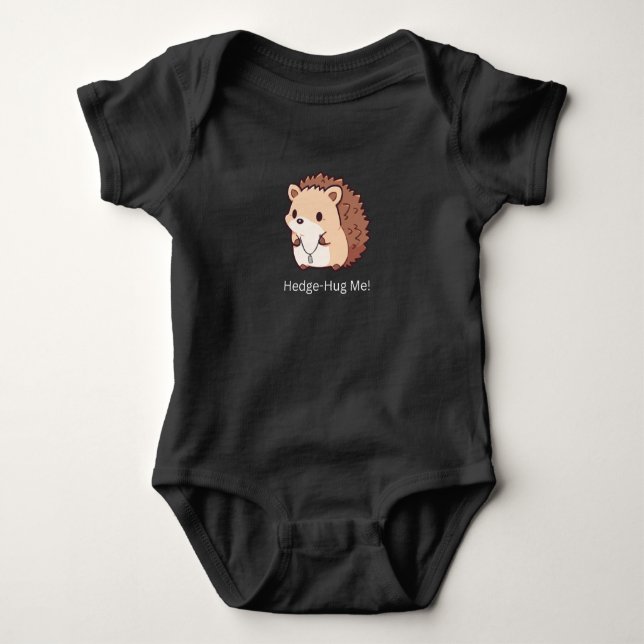Body Para Bebê Hedge-Hug Me (Frente)