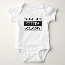 Body Para Bebê Hetero De Mamãe Engraçado Dizendo Branco Preto