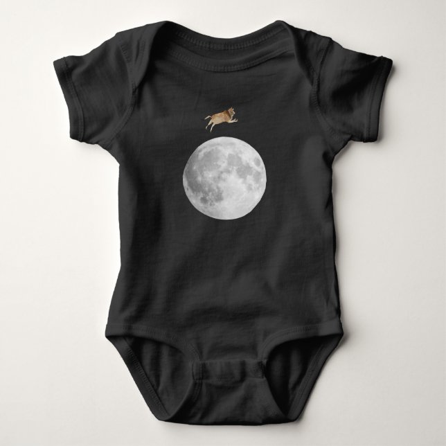 Body Para Bebê Hey Diddle Diddle Bebê Bodysuit (Frente)