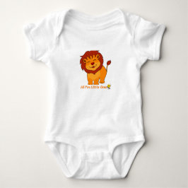 Body Para Bebê Hi I'm Little One – Cute Baby Lion Kids