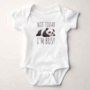Body Para Bebê Hilarious Panda Message