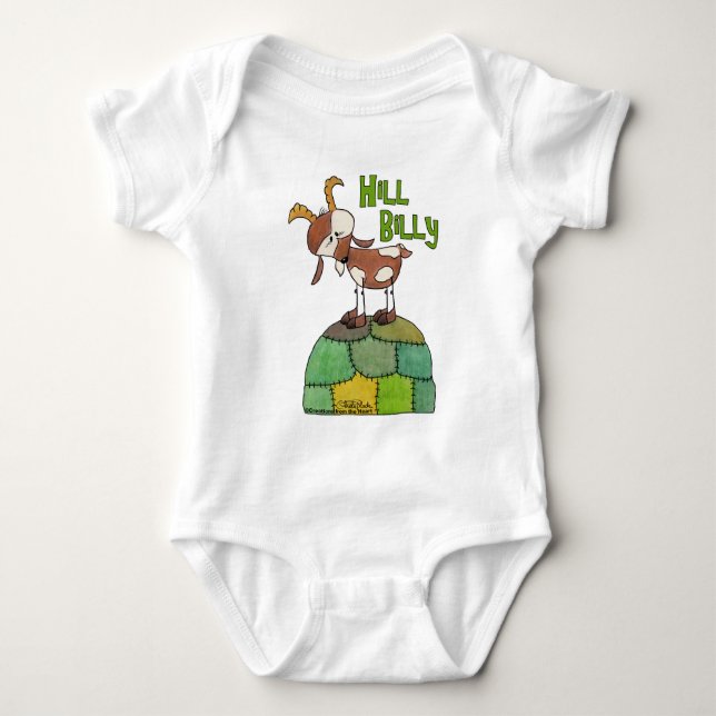 Body Para Bebê Hill Billy (Frente)