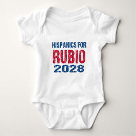 Body Para Bebê Hispanics for Rubio 2028