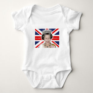 Body Para Bebê HM rainha Elizabeth II - pro foto