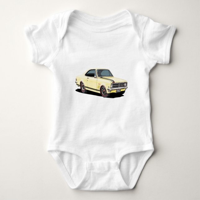 Body Para Bebê Holden hectograma Monaro - Munro (Frente)