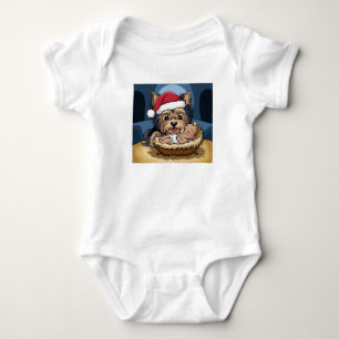 Body Para Bebê Holly chlid adorada por yorkshire Terrier