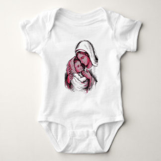 Body Para Bebê Holy Mary - Nossa Senhora