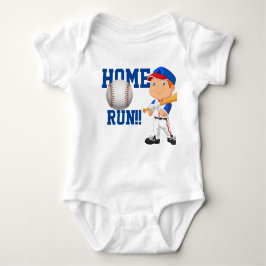 Body Para Bebê Home Run Baseball