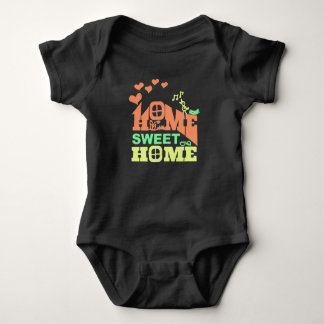 Body Para Bebê Home Sweet Home