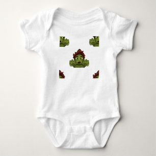 Body Para Bebê homem zombie emoji