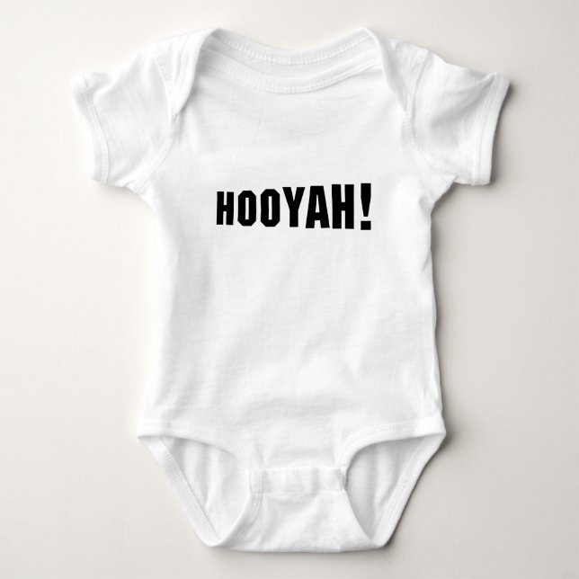 BODY PARA BEBÊ HOOYAH! (Frente)