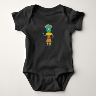 Body Para Bebê Hopi Doll Blue Star Kachina