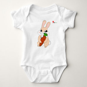 Body Para Bebê Hoppy Bunny Bebê Roupa