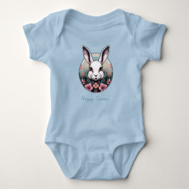 Body Para Bebê Hoppy Easter Bunny Bebê Roupa