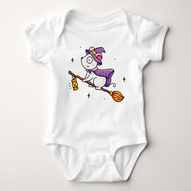 Body Para Bebê Hora de bruxaria (Frente)