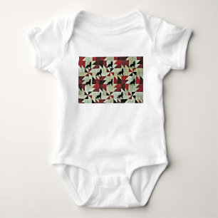 Body Para Bebê Howling Wolf Quilt