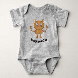 Body Para Bebê Huggable - Bebê Jersey Bodycase