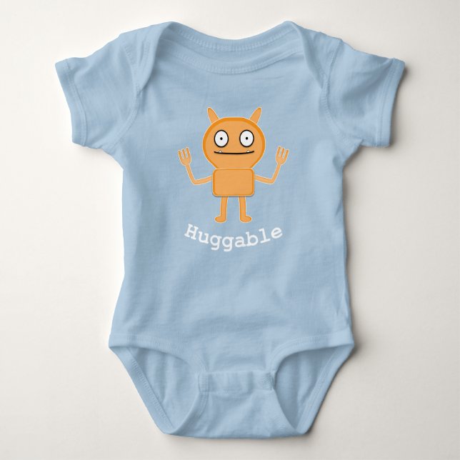 Body Para Bebê Huggable - Bebê Jersey Bodycase (Frente)