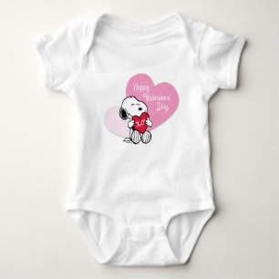 Body Para Bebê Hugs & Kisses de Snoopy