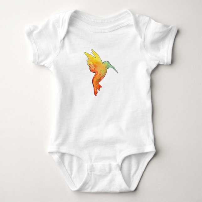 Body Para Bebê Hummingbird bodysuit (Frente)