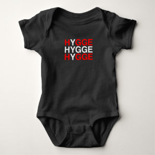 Body Para Bebê HYGGE Danish Flag