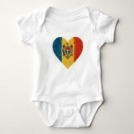 Body Para Bebê I love Moldova – Iubesc Moldova