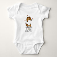 I Love Shels (sable 2) Shetland Sheepdog Cute