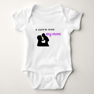 Body Para Bebê I Love You Mom – Sweet Baby Gift