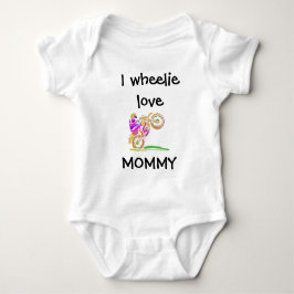 Body Para Bebê I Wheelie Love Mamãe Motocross Baby Body