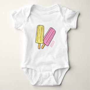 Body Para Bebê Ice pop cartoon