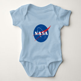 Body Para Bebê Iconic NASA Cotton Baby Bodyfit (Azul Urano)