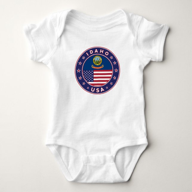 Body Para Bebê Idaho (Frente)