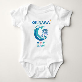 Body Para Bebê Ilha de Okinawa Japão