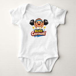 Body Para Bebê Ilustração de Bebê Costaud Forte