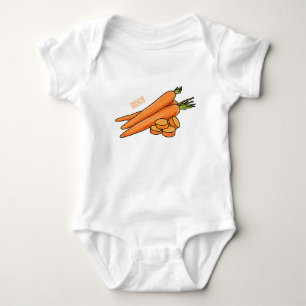 Body Para Bebê Ilustração de desenho animado