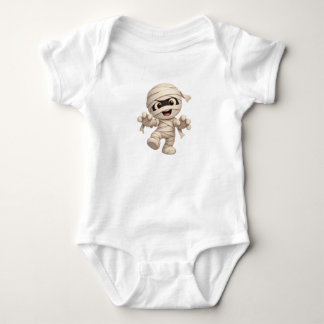 Body Para Bebê Ilustração de desenho animado de Halloween da Mamã