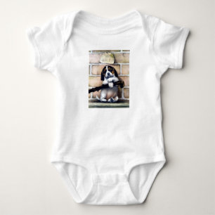 Body Para Bebê Ilustração de vintagem fofa para venda