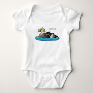 Body Para Bebê ilustração do desenho do Rei Eider